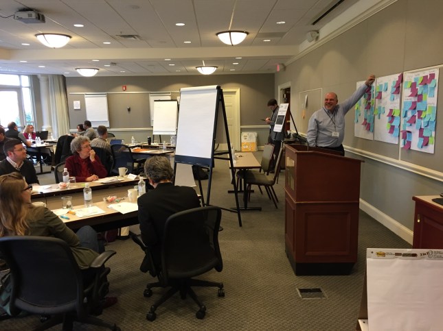 Project team doing a charrette