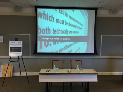 Slide: Notes for a retreat