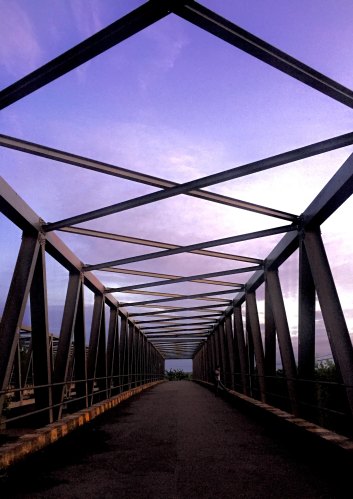 Photo of bridge and open sky