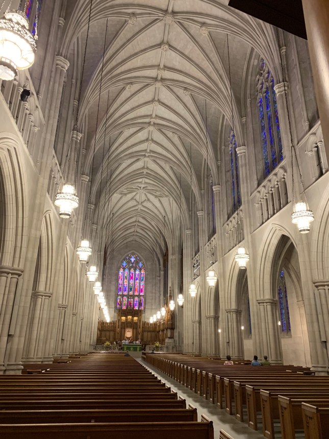 Photo of Duke Chapel interior