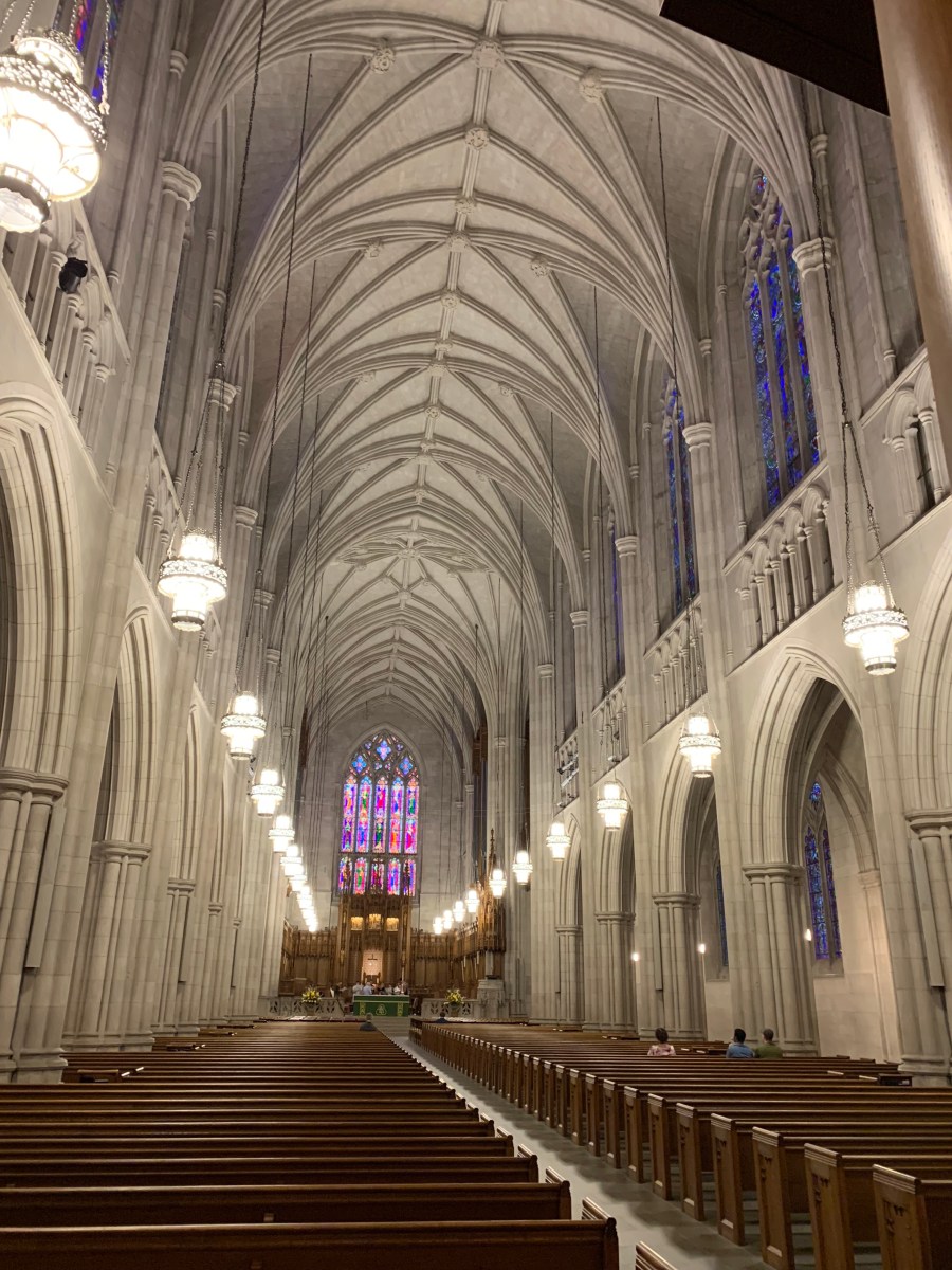 Photo of Duke Chapel interior
